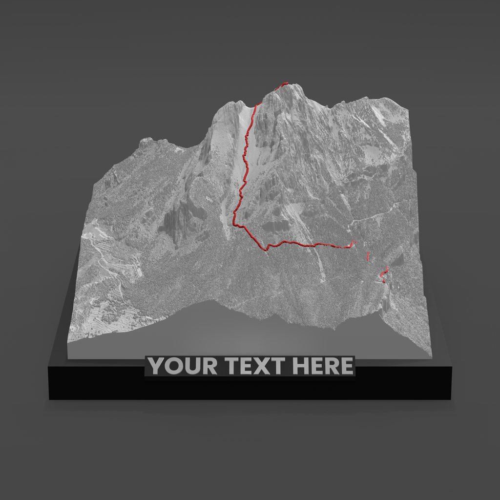 Tú montaña personalizada